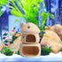 Saim Aquarium Mushroom House with Cave Decorations, Ceramic Cave Fish Tank Accessories for Small Shrimp