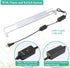 HITOP Full Spectrum LED Aquarium Light, Classic Fish Tank Light with RGB LEDs, 12” 16” 24” 32”, Timer and Extendable