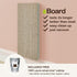 Way Basics Premium Wall Mount Scratch Pad Cat Scratcher with Silvervine Catnip, zBoard Lasts 2X Longer