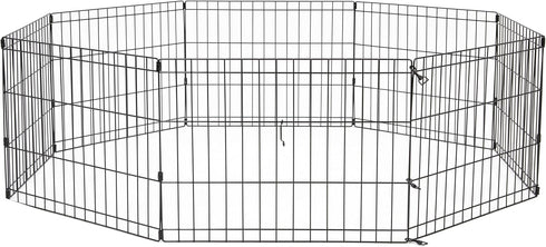 18-Inch 16 Set New World by MidWest Homes for Pets Exercise Pen, for Indoor and Outdoor use, Sq Feet of Play, Folding