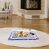 Summer Water-Filled Pet Cooling Mat for Cats and Dogs Inflatable Sensory Play Mat with Tropical Fish Design PVC Water