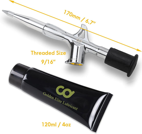 9/16" Headset CyclingDeal Bike Bicycle Grease Lubricant Injector Gun Threaded - Mini Tool for Greasing Bottom Bracket