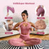 Set 5 14'' Pilates Ring for Women, Pilates Equipment with Resistance Bands & Accessories, Pilates Ball, Magic Circle