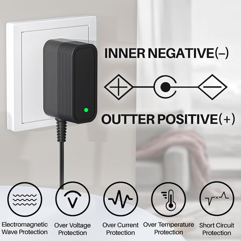 5 V Charger for Dogtra - Replacement Power Cord for Dogtra YS600, YS300, iQ Series Dog Collar Trainer