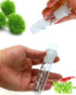 Planaria Trap Crystal Red Shrimp Tank Aquarium Bristle Worm Catcher, Clear Glass Leeches Catching Tube (3 Holes)