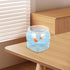 HOOWIFFY Desktop Ecological Fish Tank Aquarium Bowl, Shatter-Resistant Plastic Fish Container with Micro Landscape