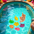 Yxinjy 6 Swimming Pcs Pool Cat Interactive Toy, Cat Pool Toys, Floating Water Toy, Pet Kitten Bathing Fish