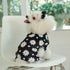 CuteBone Daisy Dog Pajamas, Soft Puppy Pjs for Small Dogs P221XS