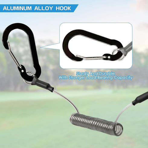 Rangefinder Tether for Hunting, Retractable Lanyard Cord for Laser Rangefinder