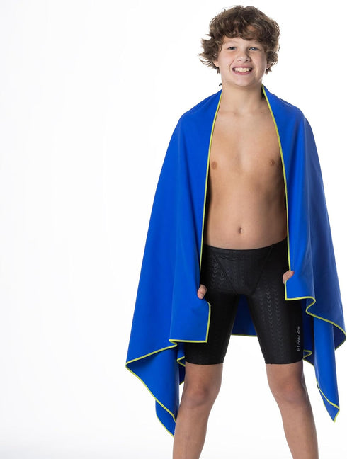 Flow Hydro Sport Towel, Microfiber Quick Dry Swimming Towels for Swim, Pool, Triathlon, Available in Medium, Large,