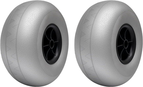 DIITGGE 2-Pack Beach Balloon Wheels, Portable Replacement, 10 Inch Inflatable Dune Tyre for