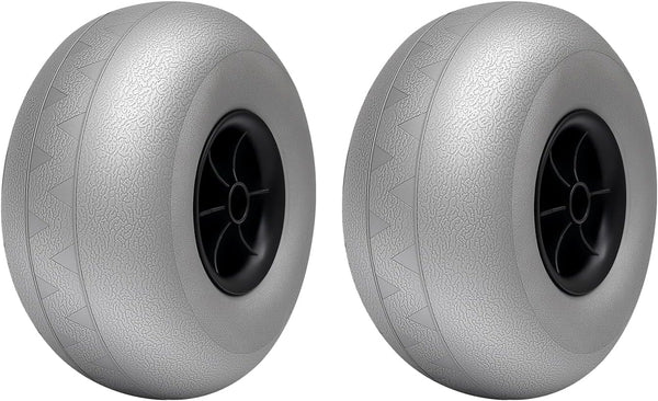 DIITGGE 2-Pack Beach Balloon Wheels, Portable Replacement, 10 Inch Inflatable Dune Tyre for