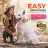 EasyGroomer Deshedding Brush for Dogs and Cats | Pink | Undercoat Tool for Large & Small Pets | Comb Removes Loose Fur