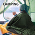 Tirrinia Outdoors Waterproof Throw Blanket, Sherpa Fleece Windproof Mat for Camping, Picnic, Traveling, Machine Washable
