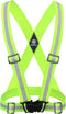 Safety Straps Reflective Vest for Running, Hi Vis Suspenders for Men Women Fully Adjustable Safety Vests