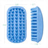 Dog Bath Brush - Pet Silicone Shampoo Brush, Rubber Shower Wash Curry Brush for Shedding Grooming and Massage