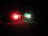 Pactrade Marine Boat Navigation Side Light Pair, Vertical Mount Red Green Splashproof