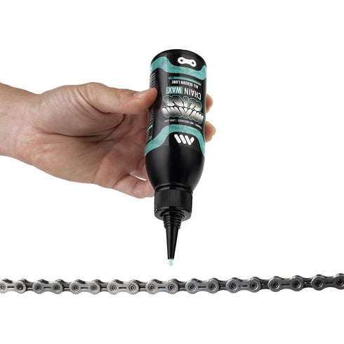 120ml All Mountain Style Bike Chain Wax Lubricant Long-Lasting, Clean & Smooth Drip Wax Lube for MTB, Road, Gravel