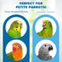 SunGrow Medium Chewing Parrot Toy, Colorful Chew Toy for Cockatoos, African Grey, Macaws, and Amazon Parrots