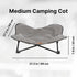 TRIXIE Camping Cot for Dogs - Elevated Folding Padded Pet Bed, Raised Travel Lounger for Small to Medium Dogs