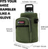(64/128oz) NATURE PIONEOR Water Bottle Holder with Adjustable Strap - Half/One Gallon Insulated Water Bottle Sling
