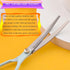 Grooming Scissors for Dogs - Fcysy Professional Dog Grooming Kit, Curved Haircut Scissors and Blending Shears Set