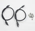 Kayak Bungee Paddle Holder kayak Paddle Keepers Kit for Kayak & Canoe - kayak Rigging Accessory (pack of 2)-W/ Screws
