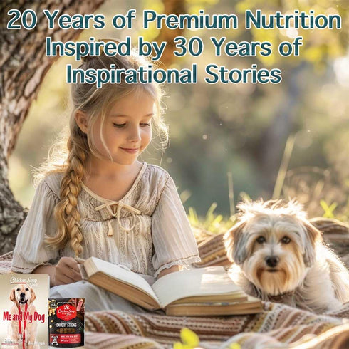 5oz Chicken Soup for The Soul All Natural Premium Savory Sticks Soft & Chewy Dog Treats, Real Beef First Ingredient, No