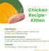 almo nature HQS Natural Kitten, Additive Free, Grain Free, Adult Cat Canned Wet Food, Pate