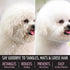 Tauro Pro Line Deshedding Slicker Brush for Dogs & Cats, Soft Pins for Gentle Dematting & Detangling, Grooming Tool