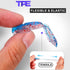 BAIMOQI 10PCS Realistic Shrimp Lures Flexible Construction Rhythm Meditative for Attraction