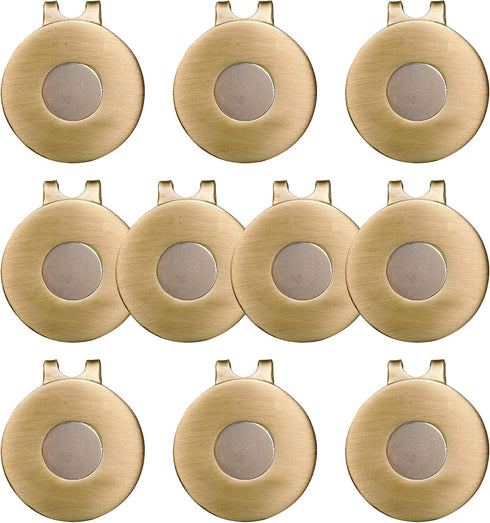 Magnetic Golf Hat Clips Ball Marker Holder for Golf Gloves Hats Bags Caps Visor Belt