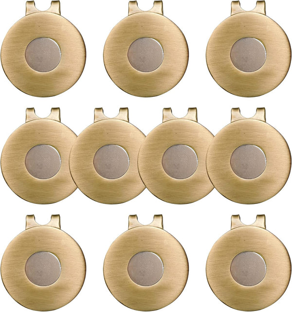 Magnetic Golf Hat Clips Ball Marker Holder for Golf Gloves Hats Bags Caps Visor Belt
