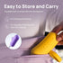 2-Pack HICC PET Dog Toothbrush, Anti-Slip Dog Tooth Brushing Kit, Dog Finger Toothbrush for Plaque and Tartar Cleaning