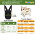 Pet Carrier Backpack, Adjustable Hands-Free Dog Carrier for Small Dogs & Rabbits, Ideal for Hiking & Travel
