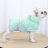 Dog Bathrobe Towel, Cat Bathrobe Microfiber Fast Drying Absorbent Hooded Bath Towel for Puppy Small Medium Large Dog