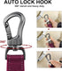 PetiFine 6FT Heavy Duty Dog Leash, Soft Padded Double Handle, Reflective Nylon Walking Lead for Large, Medium, Small