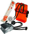 UST Watertight Survival Kit 1.0 with Lightweight Construction, Survival Blanket & Emergency Tools, Orange
