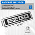 Name Plate for EZGO TXT 1994-2010 Gas & Electric Golf Carts, 71037G01