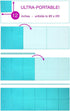 VViViD Thick Foldable PVC Padded Square Tile Workout and Yoga Mat, 6ft x 2ft