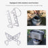 iBasingo Ti2001C Ultralight Titanium Camping Alcohol Stove 60ml Portable Mini Spirit Burner with Stand for Outdoor