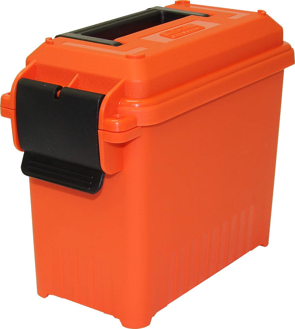 MTM AC15-35 Ammo Can Mini for Bulk Ammo, Water-Resistant Seal, Double Padlock Tabs, 12-Pound Capacity, USA Made, Orange