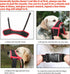HEELE Dog Muzzle, Soft Nylon Anti Biting Barking Chewing, Air Mesh Breathable Adjustable Loop Muzzle for Small Medium