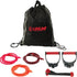 Lifeline Variable Resistance Trainer Kit - Adjustable Resistance Level Bands, Includes Triple Grip Handles, Carry Bag