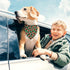 American Football Dog Bandana - Touch Down Rugby Game Day Adjustable Triangle Bibs for Pets