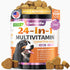 Carmelie Dog Vitamins, 24 in 1 Dog Vitamins and Supplements, 200 Chews