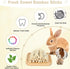 Petawi 500g Chinchilla Chinchilla Sweet Bamboo Chew Sticks Natural Rabbit Guinea Pig Chews Sticks Toys for Teeth Bunny