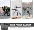 IMIKEYA Metal Wire Bike Basket Front Cargo Large Capacity Metal Storage Basket for Vegetable and Daily Use Outdoor