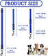Pet Dog Grooming Loops, 2 Pack Adjustable Nylon Restraint Noose Loop for Dog Bathing Safety Tether Straps