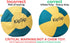 KipSip 18 Herding Ball for Dogs Dog Training Ball with Handles for Medium & Large Breeds Non-Chew Interactive Toy